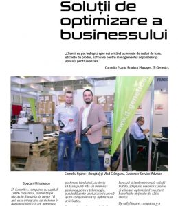 IT Genetics, in revista Afaceri Poligrafice, despre solutii de optimizare a business-ului